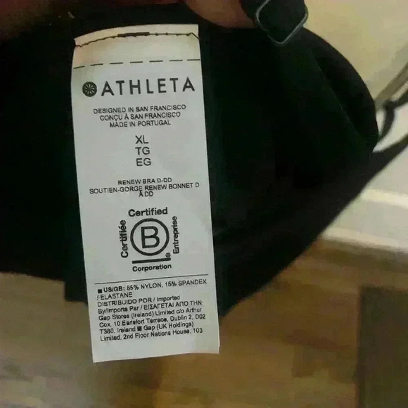 Athleta Black Woman’s Bra size  XL - Picture 4 of 10